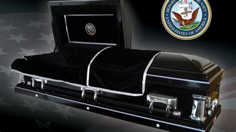 military caskets navy